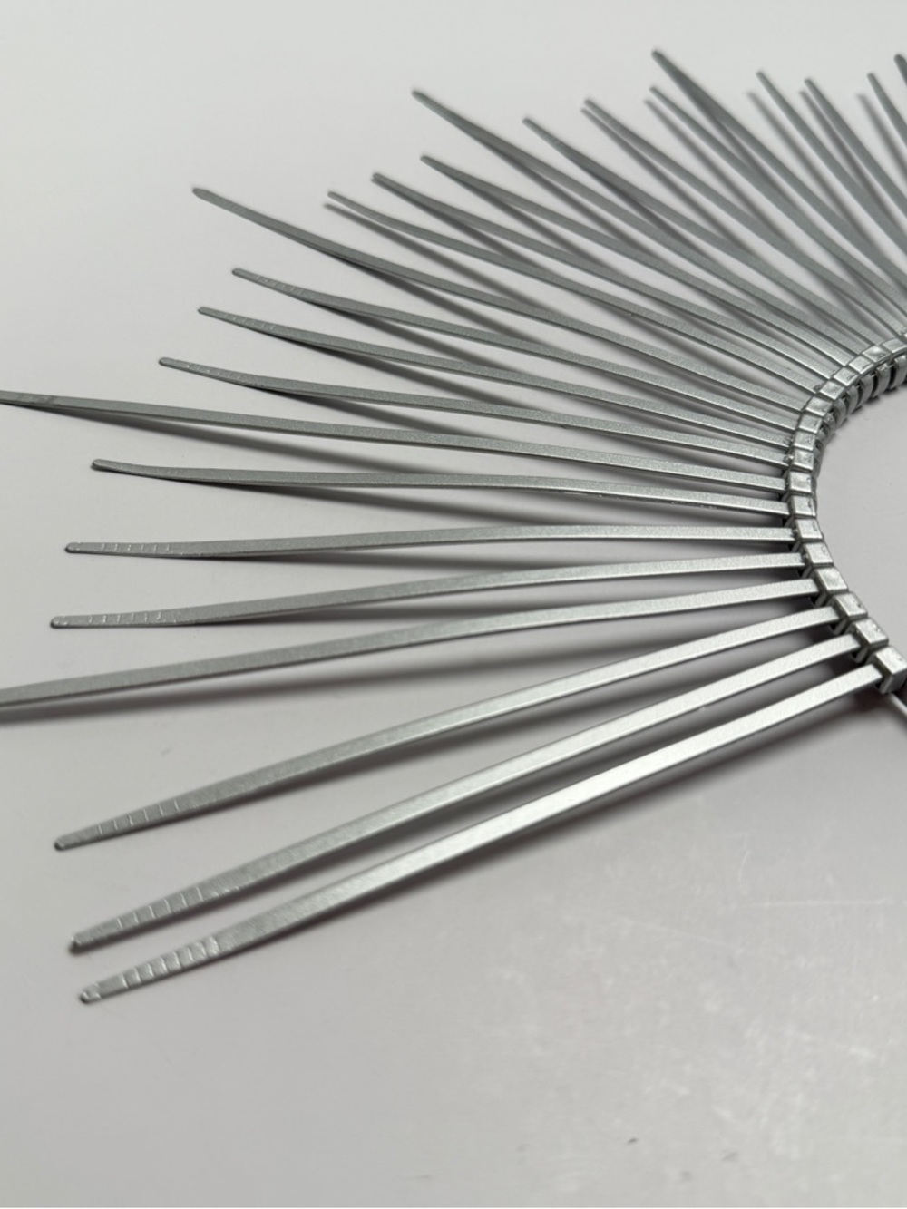 Silver Spike Halo Headband - Metallic Festival Crown - Picture 6 of 7